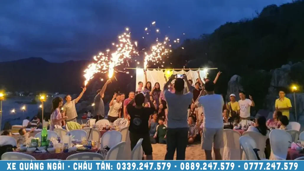 vui chơi nướng BBQ tại châu tân quảng ngãi
