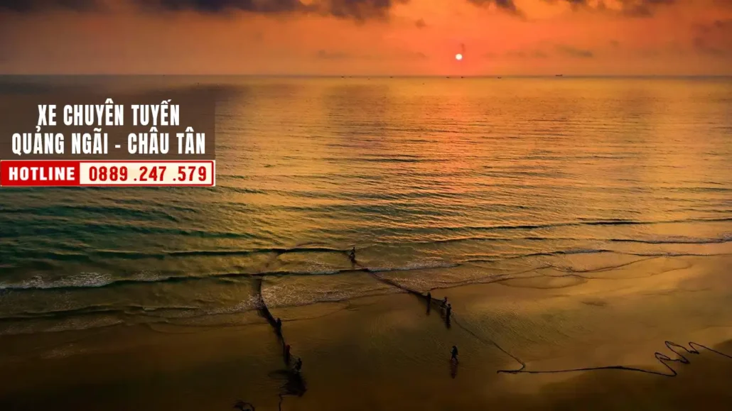 biển châu tân quảng ngãi vẻ đẹp nao lòng