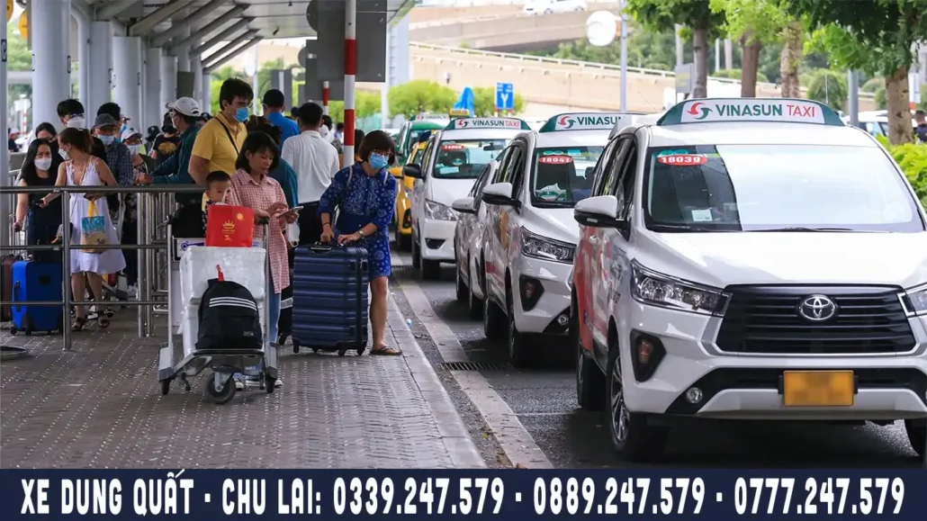 taxi dung quất đưa đón sân bay
