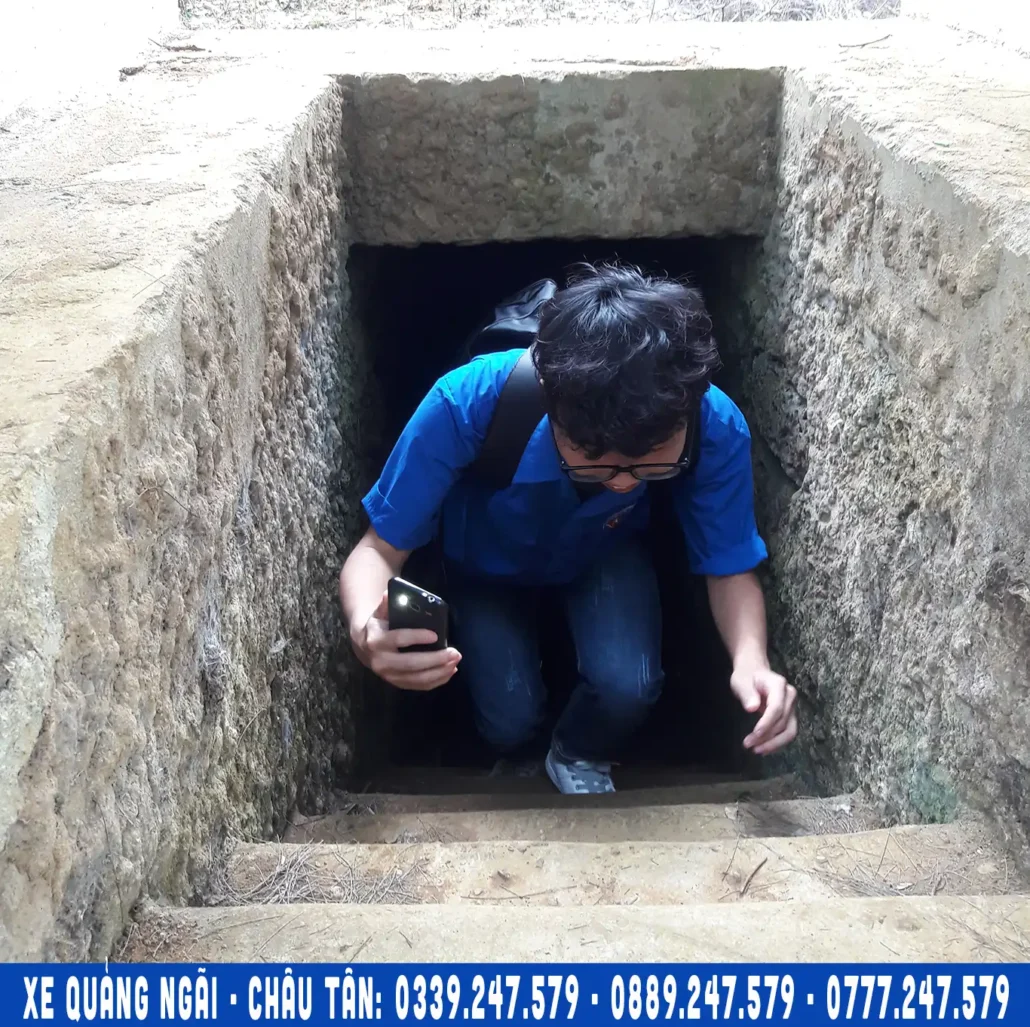 địa đạo đàm toái quảng ngãi