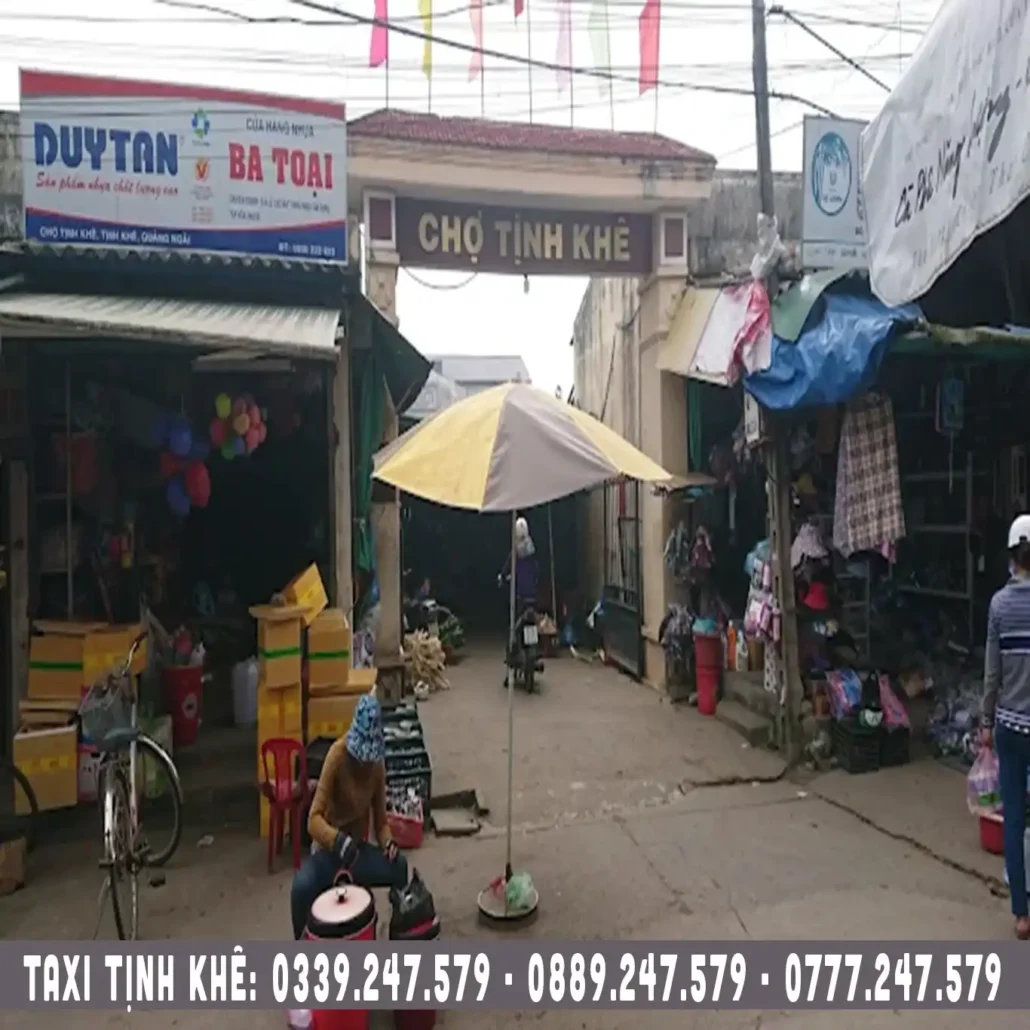 chợ tịnh khê, số điện thoại taxi tịnh khê