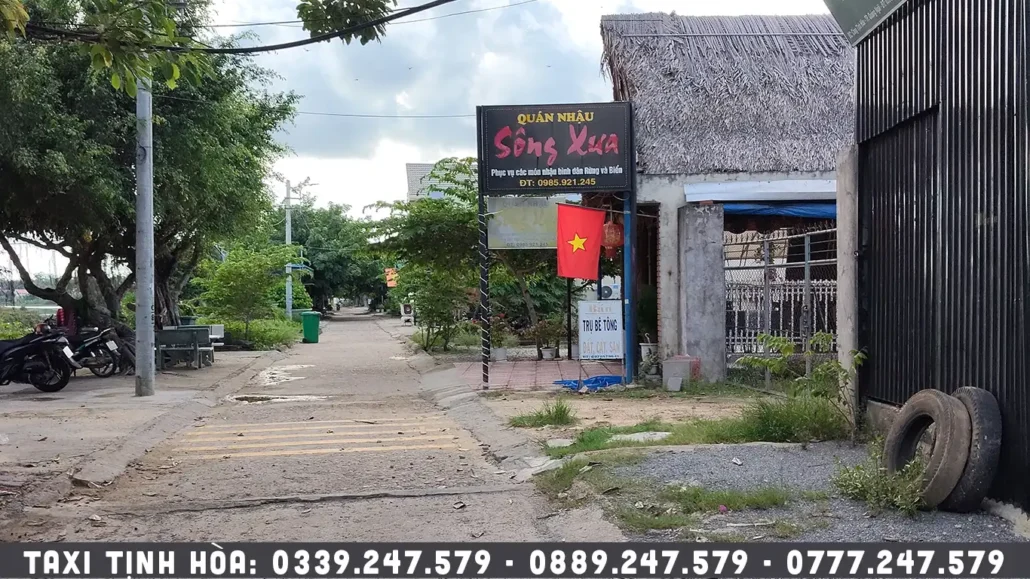 quán nhậu sông xưa bờ kè xã tịnh hòa