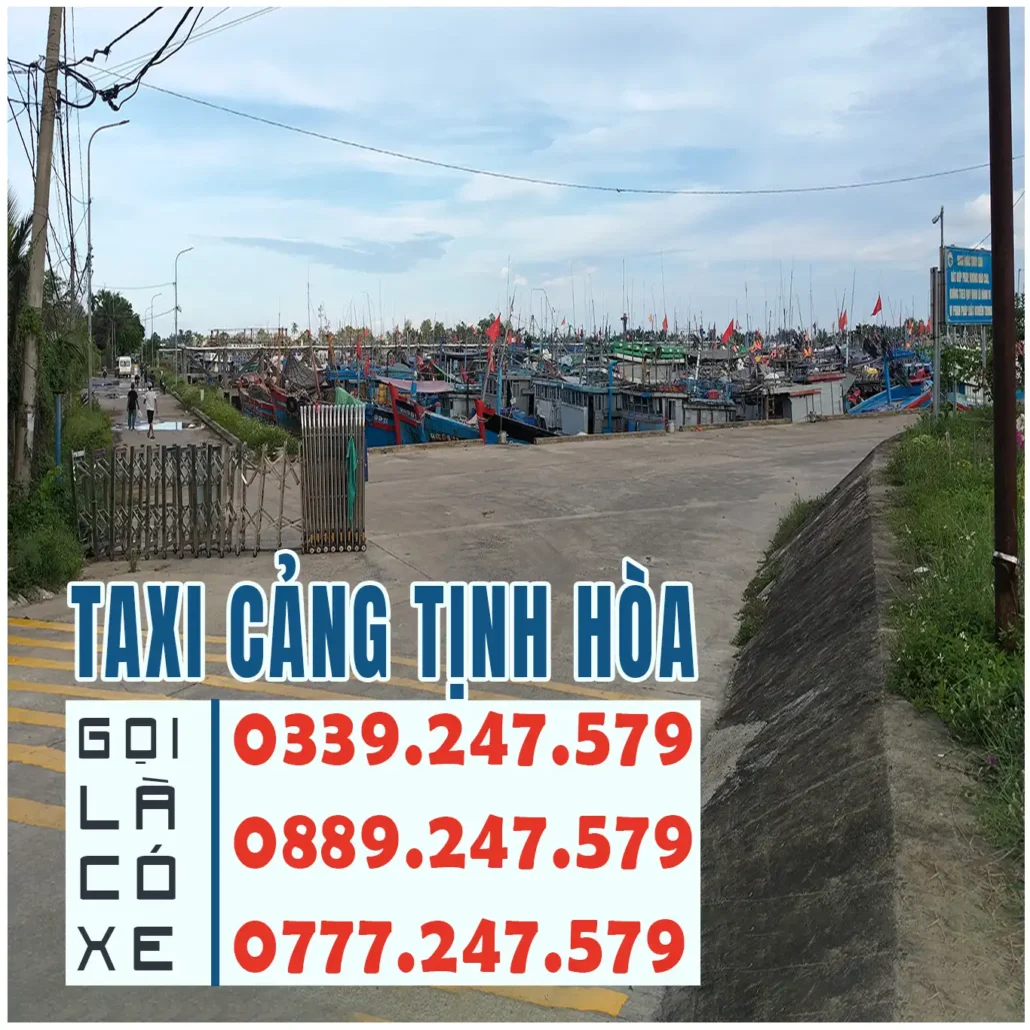 Taxi cảng tịnh Hòa Quảng Ngãi phục vụ 247 gọi là có xe