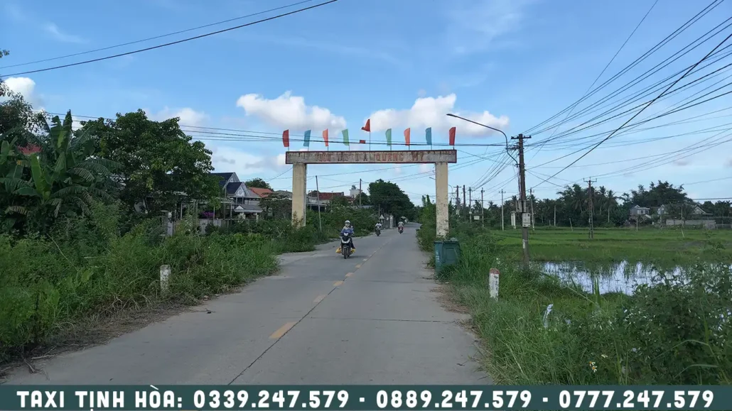 đặt xe tịnh hòa hay xe taxi tại thôn quang mỹ tịnh hòa