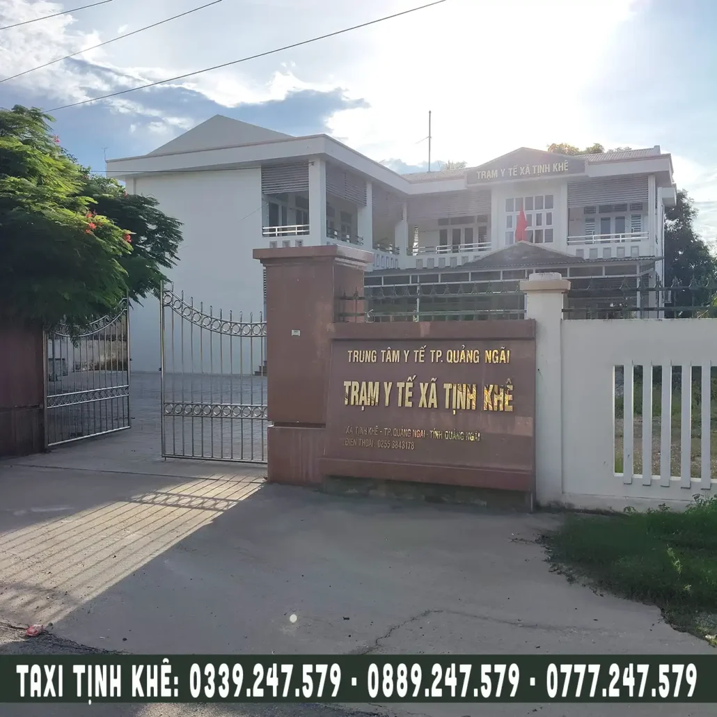 trạm y tế xã Tịnh Khê, taxi tịnh khê giá rẻ