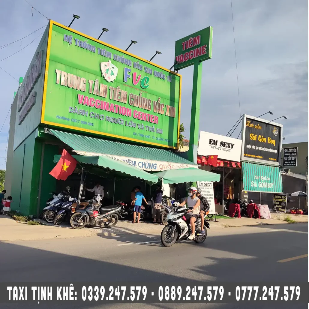 tiêm chủng vecxin FVC Tịnh Khê Quảng Ngãi
