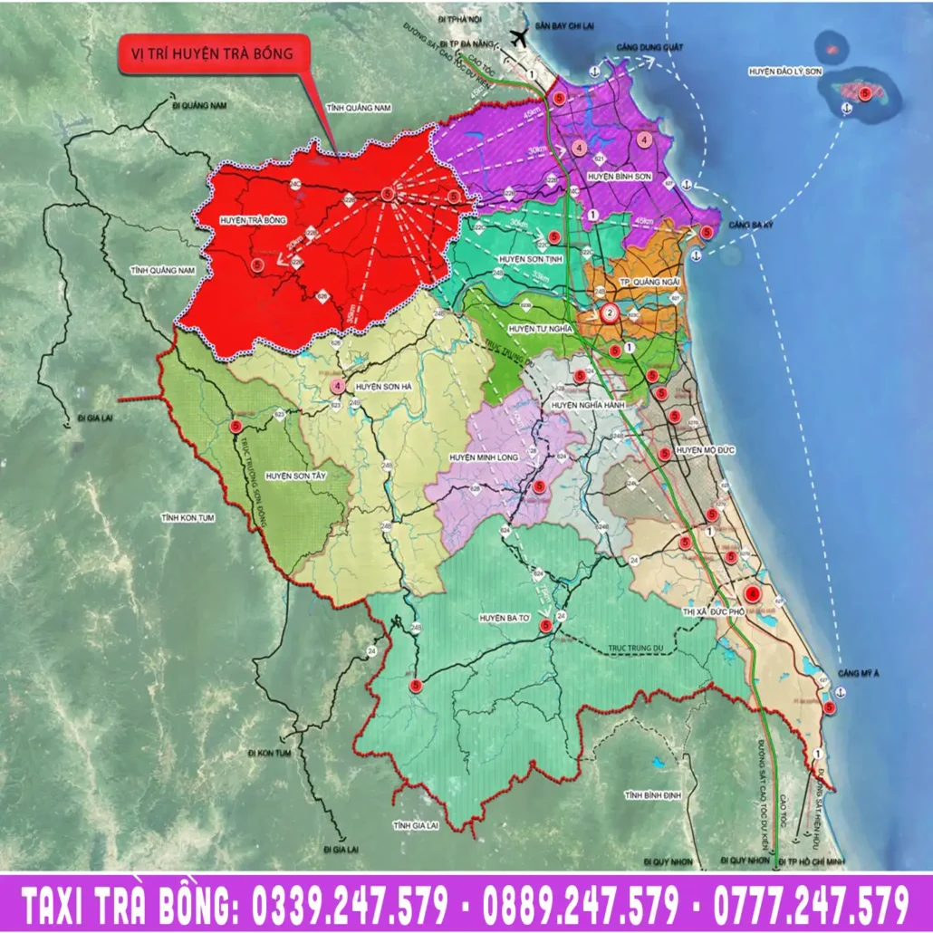 bản đồ huyện trà bồng quảng ngãi