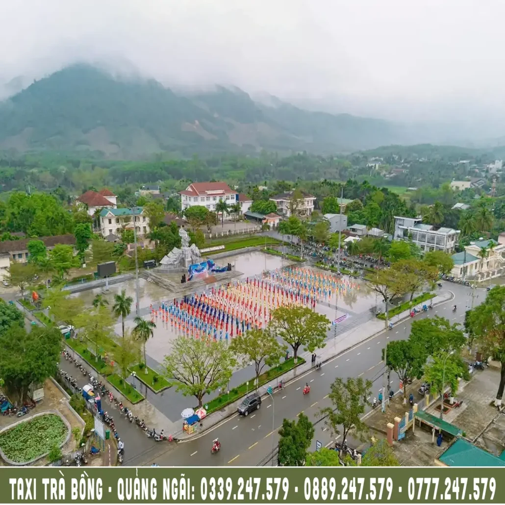 Quảng trường Trà Bồng Quảng Ngãi