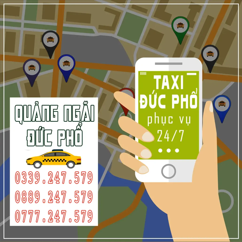 Taxi Quảng Ngãi Đức Phổ giá rẻ