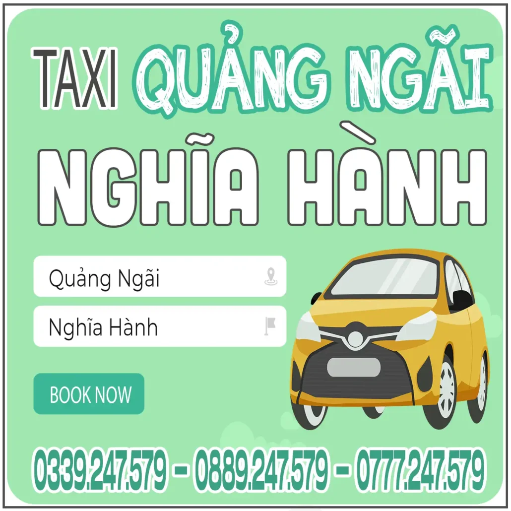 Taxi Quảng Ngãi Nghĩa Hành