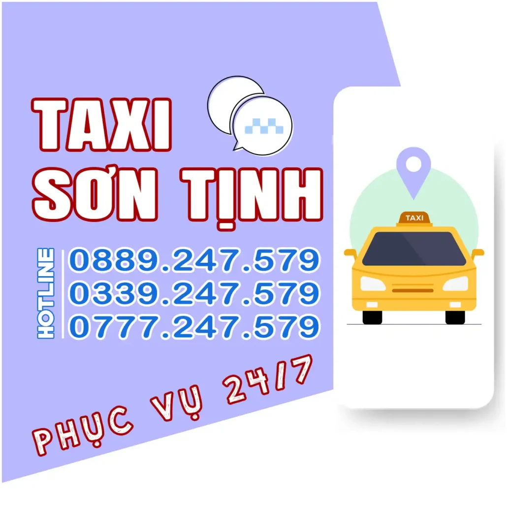 Taxi Sơn Tịnh Quảng Ngãi giá rẻ