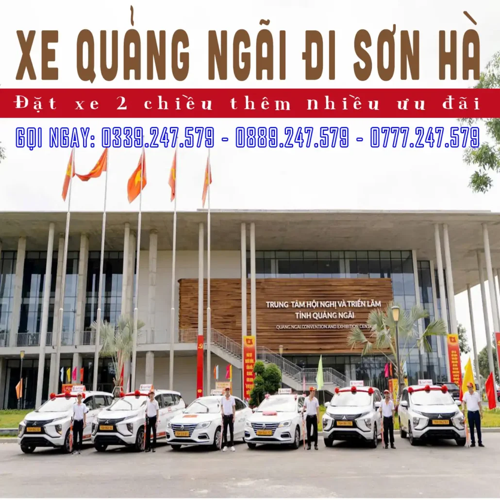 Xe Quảng Ngãi đi Sơn Hà chuyên phục vụ đưa đón sản nhi Quảng Ngãi
