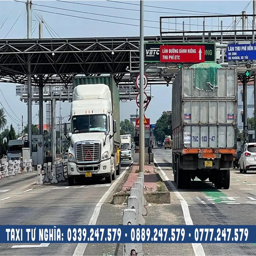 trạm thu phí tư nghĩa quảng ngãi sau sáp nhập 2025