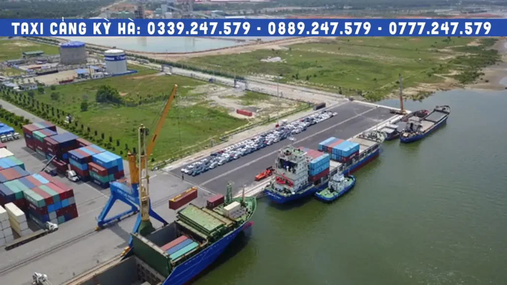 xe taxi cảng biển kỳ hà quảng nam
