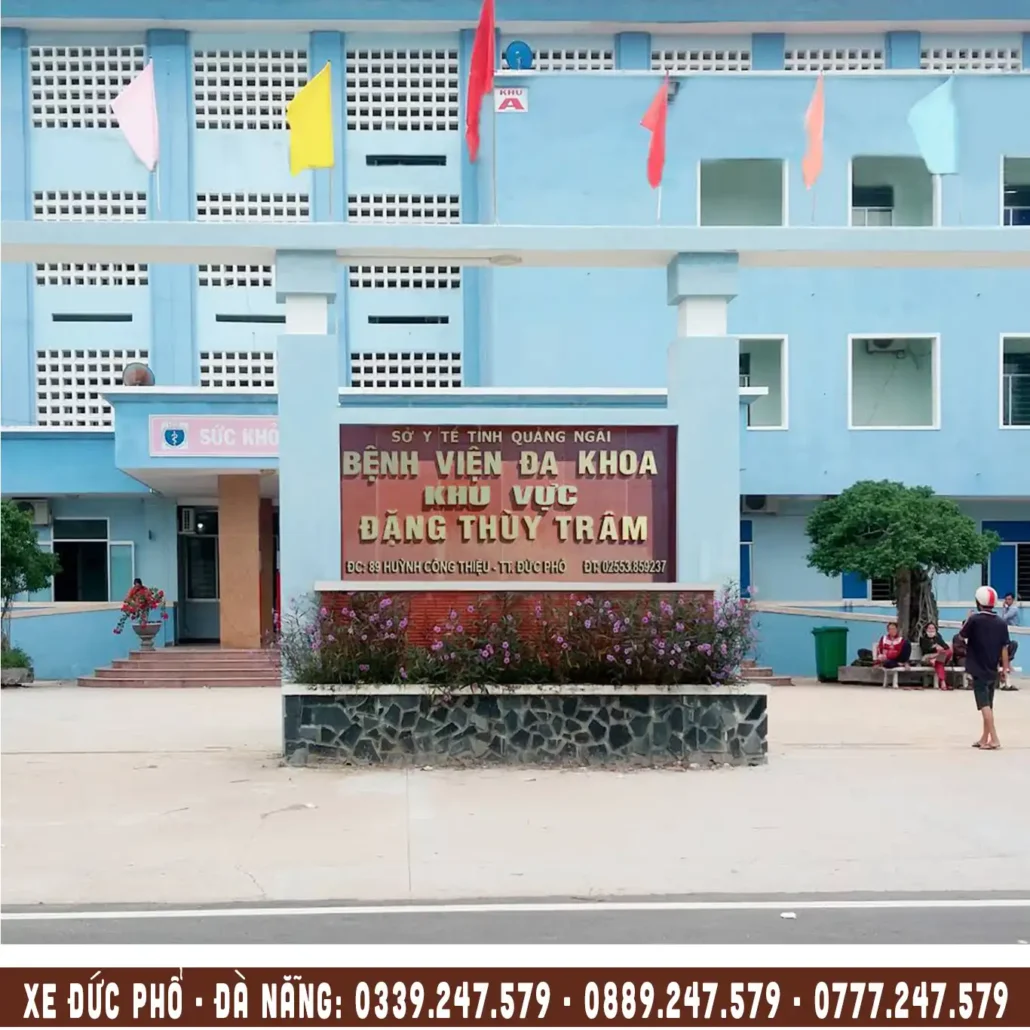 bệnh viện đa khoa đặng thùy trâm đức phổ quảng ngãi