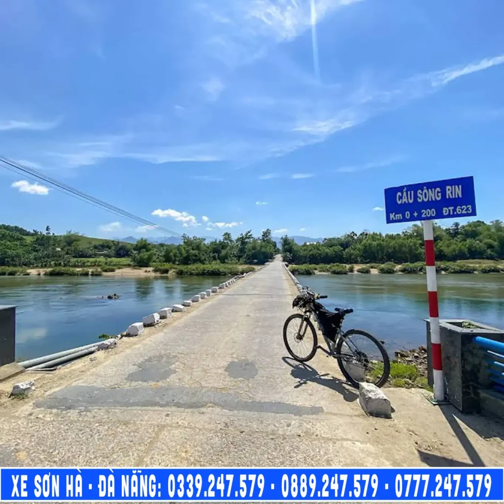 cầu sông rin sơn hà, xe ghép sơn hà quảng ngãi