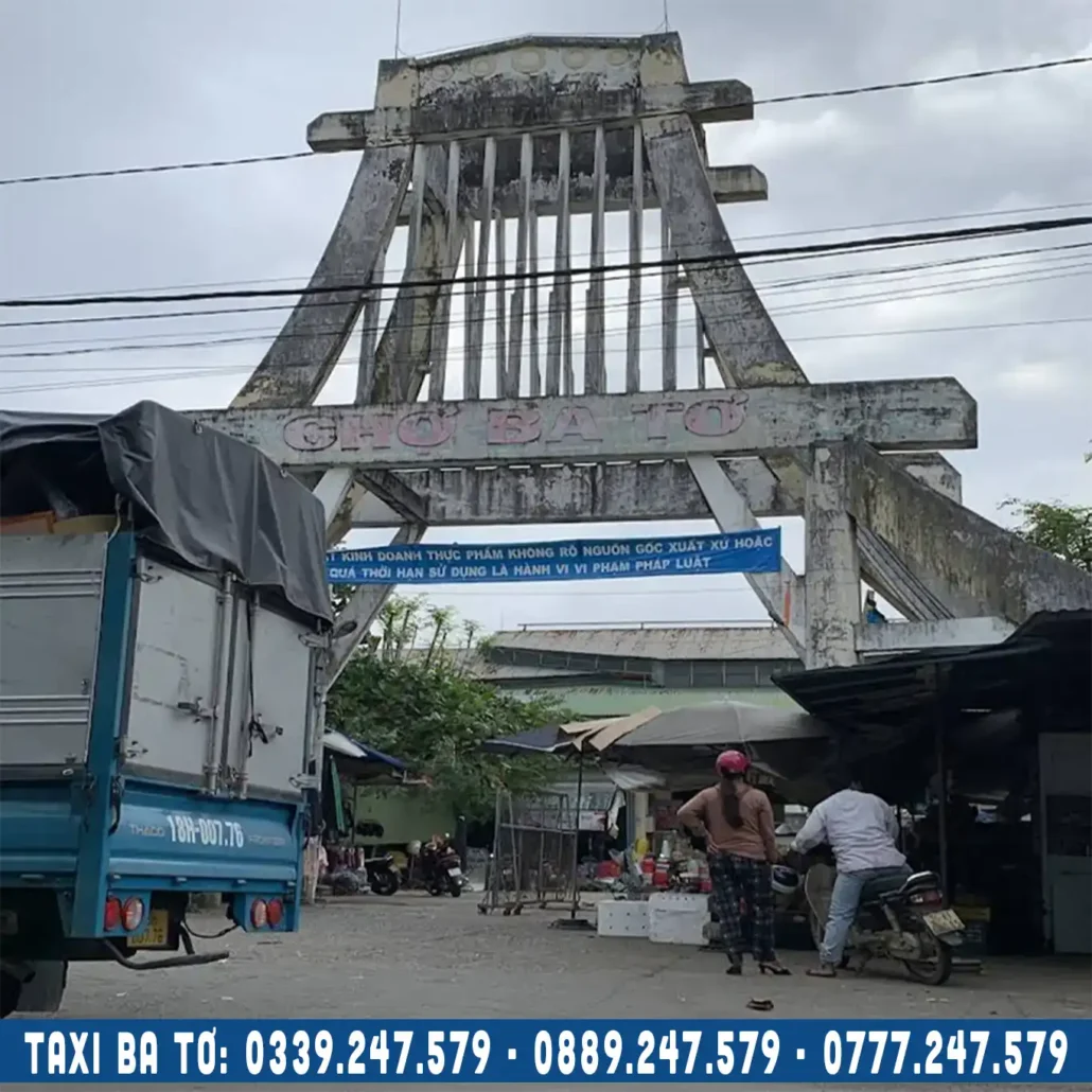 chợ ba tơ sau sáp nhập 2025