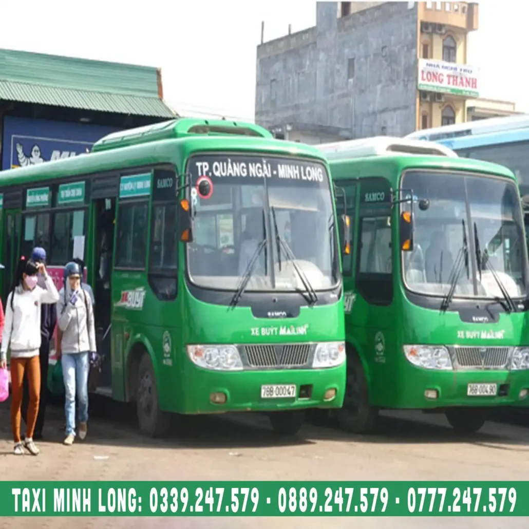 xe buýt quảng ngãi đi minh long