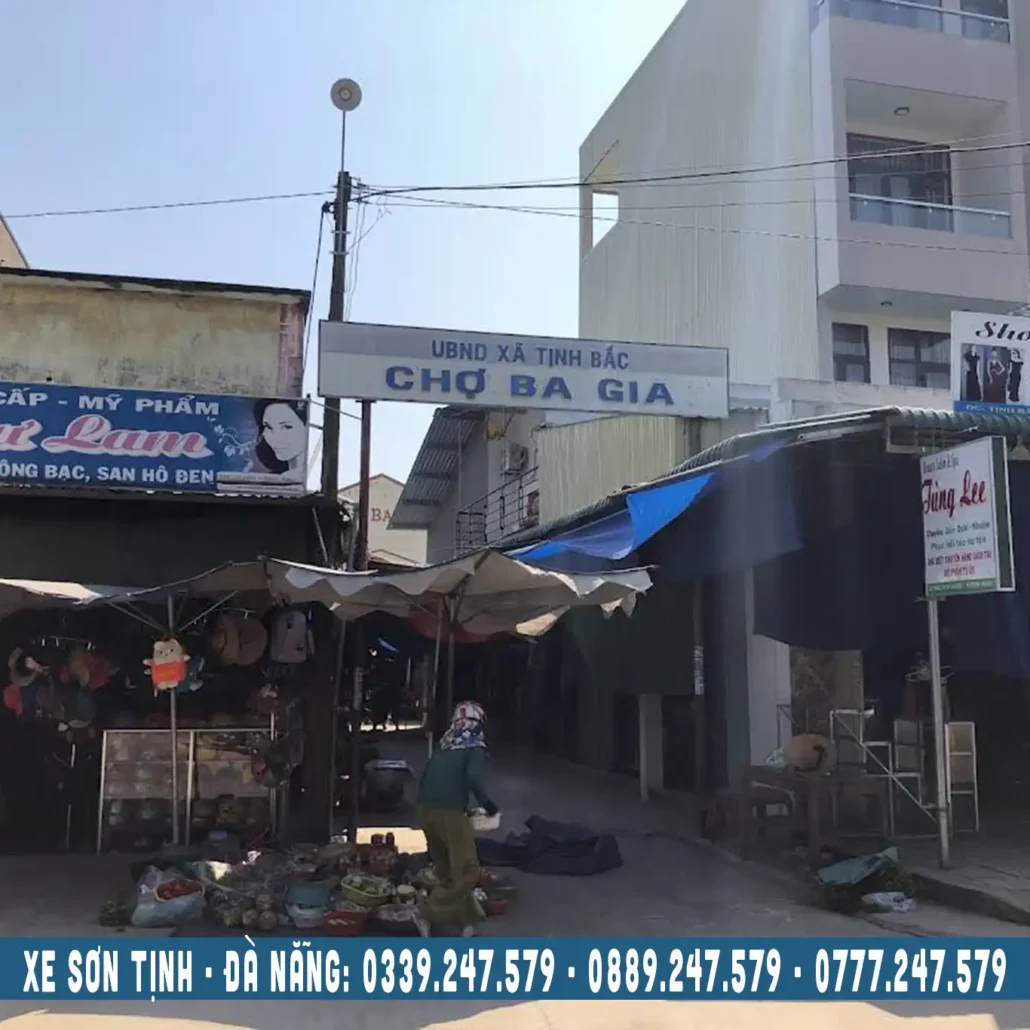chợ Ba Gia Tịnh Bắc Quảng Ngãi