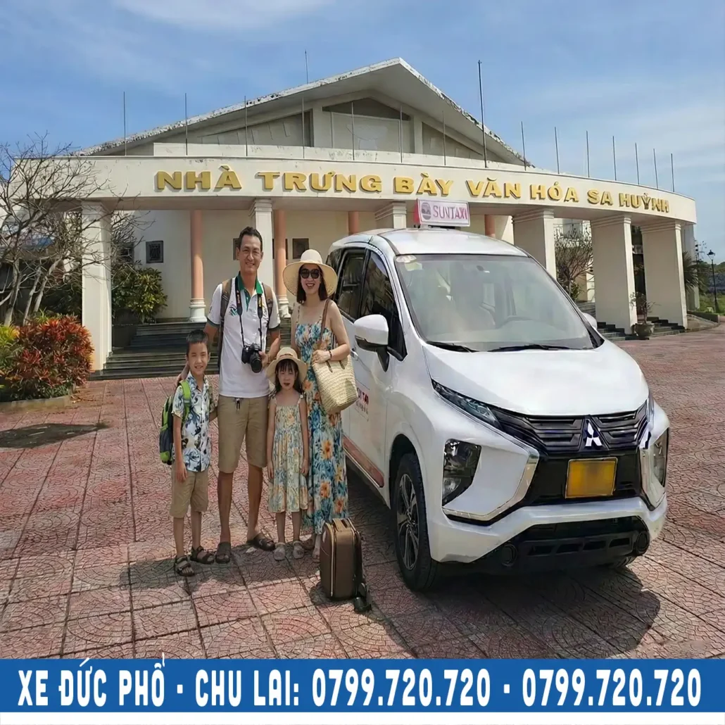 xe ghép chu lai đức phổ chỉ 3xx với sun taxi quảng ngãi