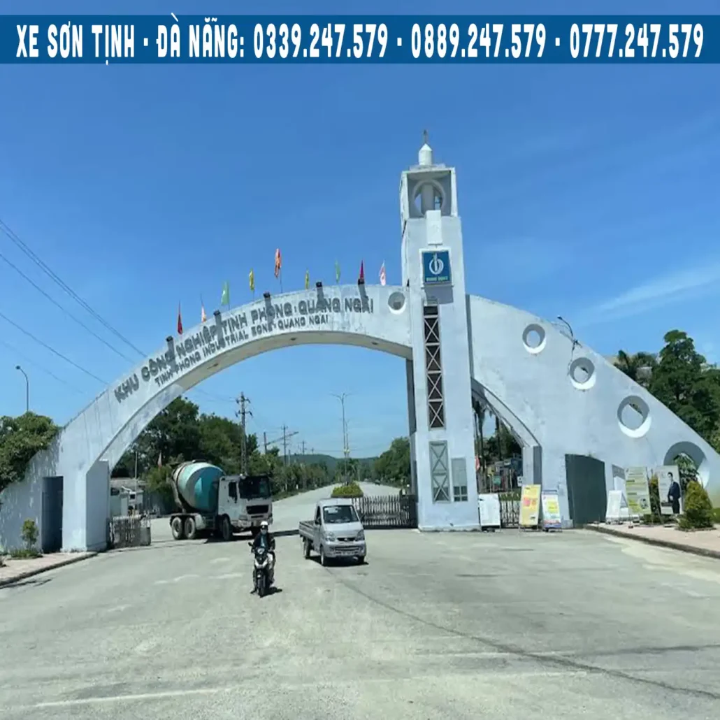 khu công nghiệp tịnh phong quảng ngãi đi đà nẵng