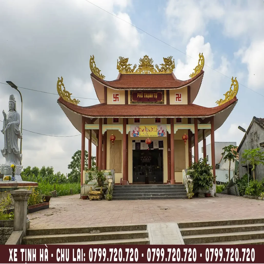 phổ thạnh tự tịnh hà, bao xe tịnh hà đi chu lai