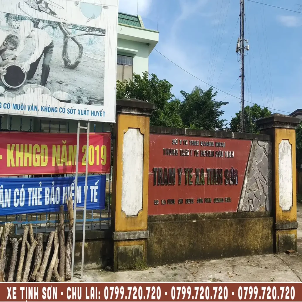 trạm y tế xã tịnh sơn sơn tịnh đi chu lai