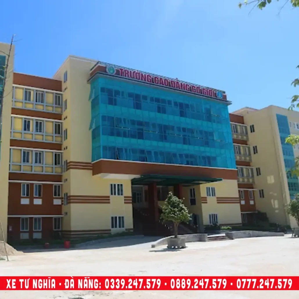 trường cao đẳng nghề cơ giới nghĩa kỳ tư nghĩa quảng ngãi đi đà nẵng