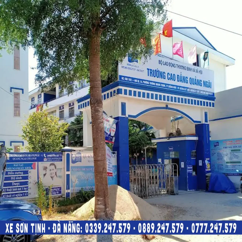 Trường cao đẳng Quảng Ngãi, xe ghép Quảng Ngãi