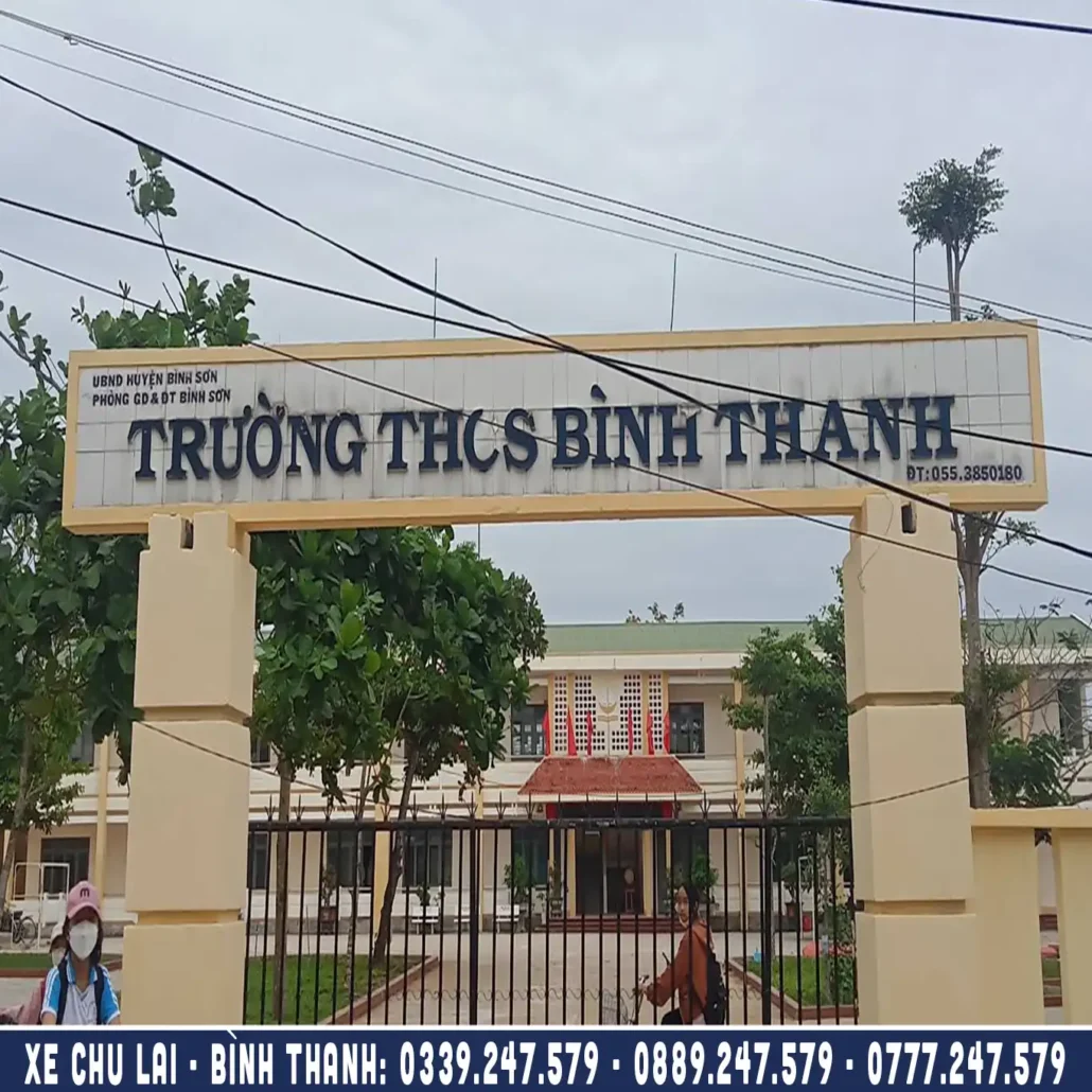 trường THCS Bình ThanhBình Sơn Quảng Ngãi