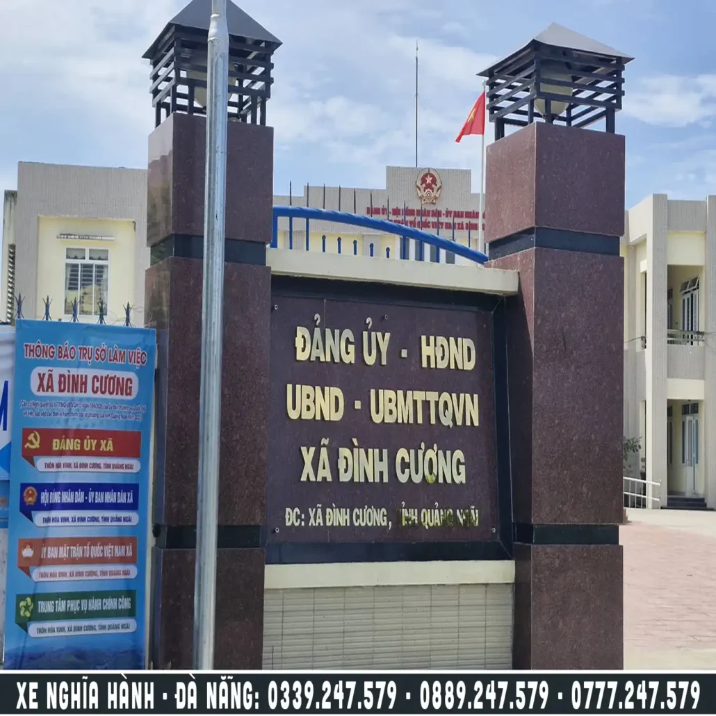 ubnd xã đình cương nghĩa hành đi đà nẵng giá rẻ