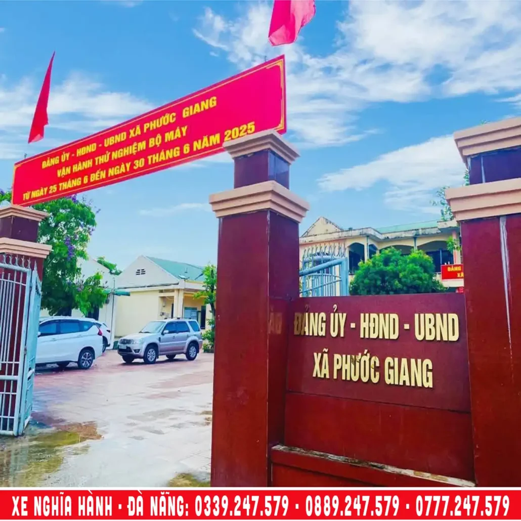 ubnd xã phước giang nghĩa hành, xe nghĩa hành đi đà nẵng khởi hành hàng ngày