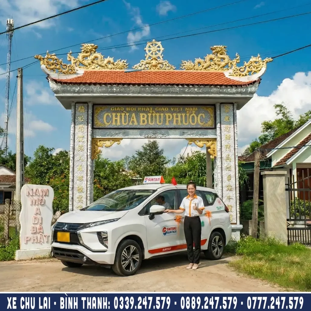 xe bình thanh đi sân bay chu lai