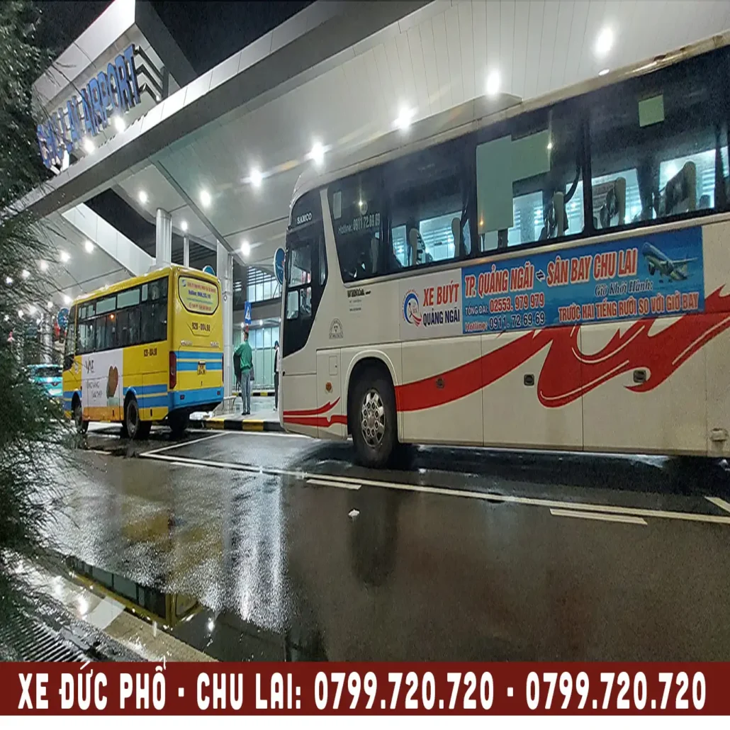 xe buýt quảng ngãi đi chu lai