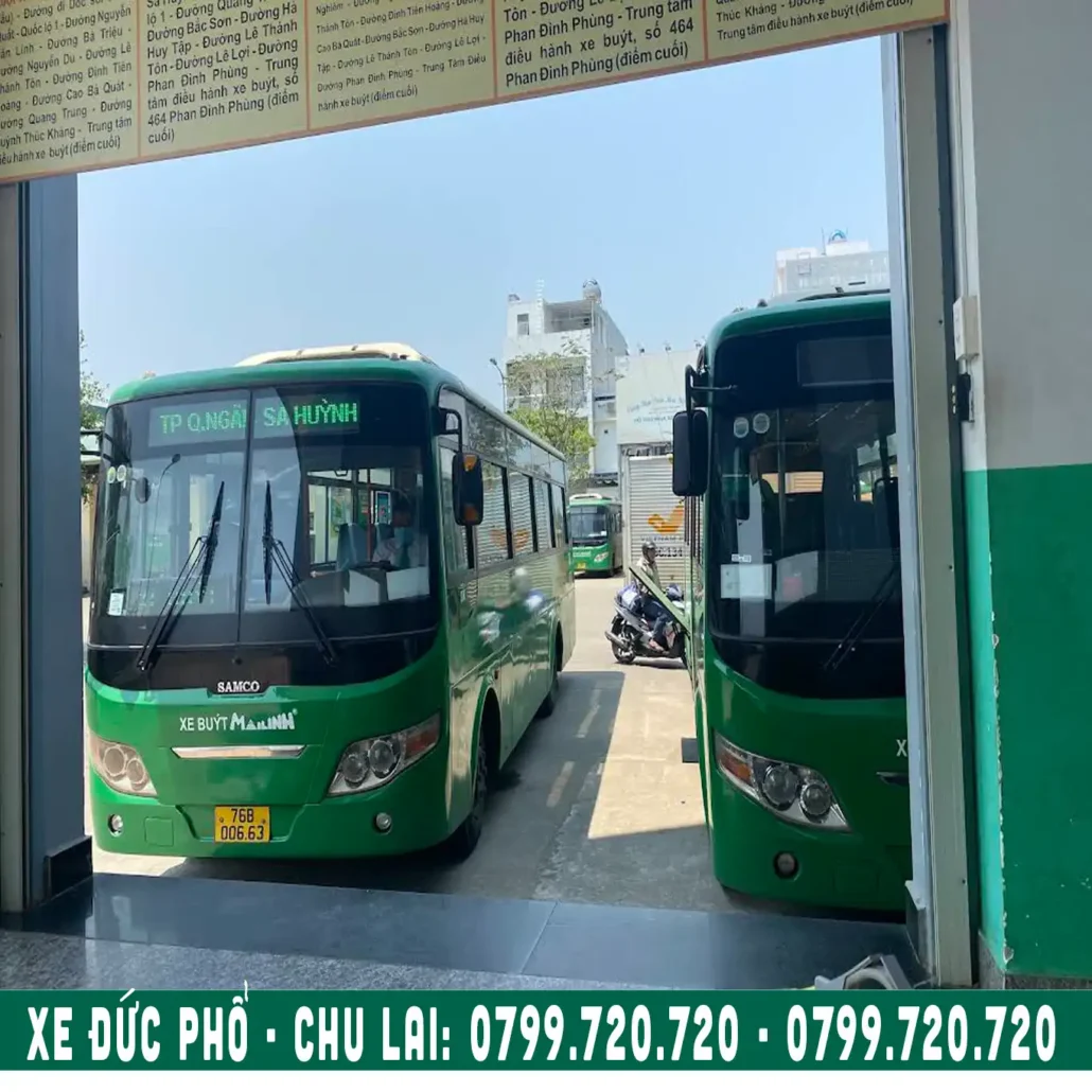 xe buýt quảng ngãi sa huỳnh