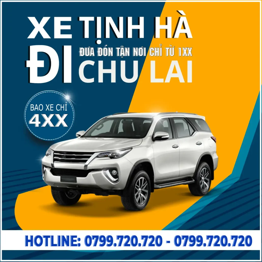 Xe Tịnh Hà đi Chu Lai bao xe chỉ từ 4xx