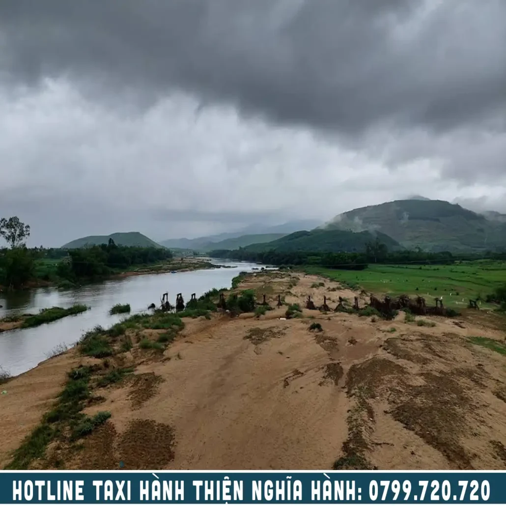 sông vệ đoạn qua xã hành thiện nay là xã thiện tín