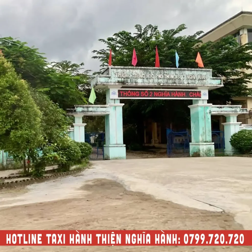 dịch vụ taxi nghĩa hành gần trường thpt số 2 nghĩa hành
