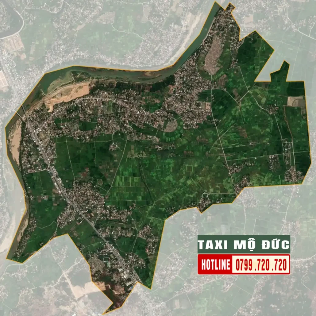 bản đồ hành chính xã đức nhuận cũ