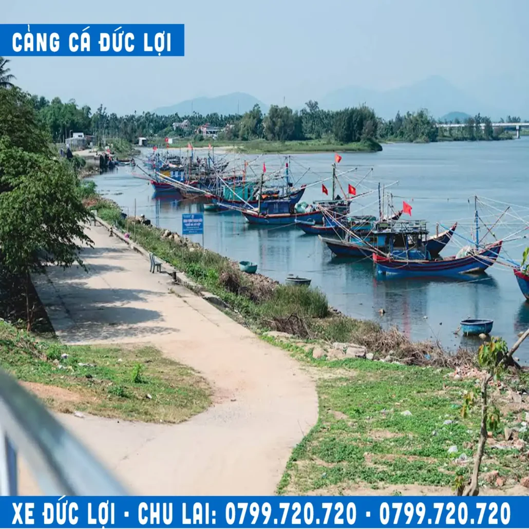 Xe Cảng cá Đức Lợi Mộ Đức  đi Chu Lai