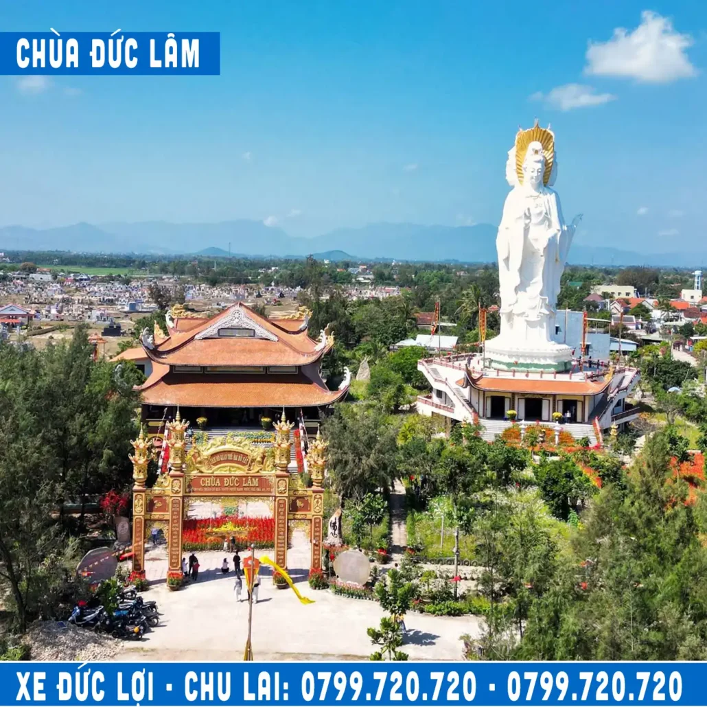Chùa Đức Lâm Đức Lợi đi sân bay Chu Lai