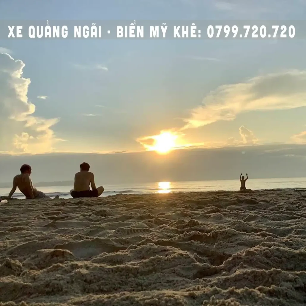 ngắm bình minh ở biển mỹ khê quảng ngãi