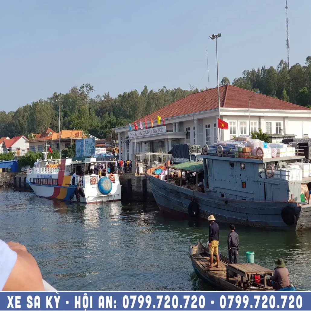 cảng sa kỳ đi lý sơn quảng ngãi