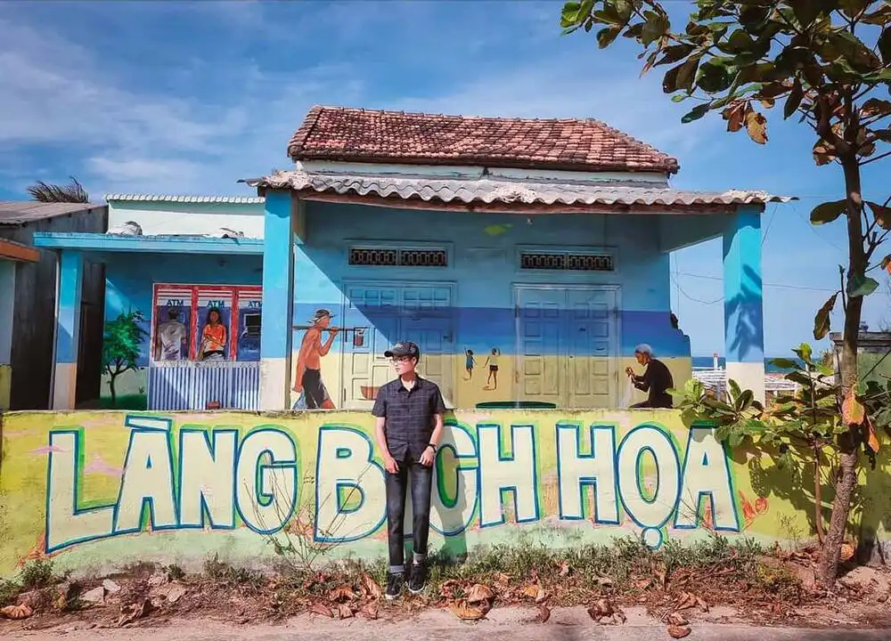 làng bích họa tam thanh quảng nam