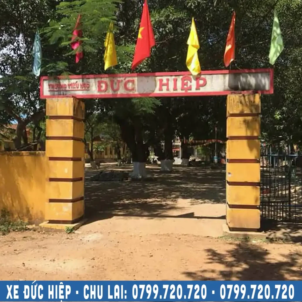 trường thcs đức hiệp đi sân bay chu lai