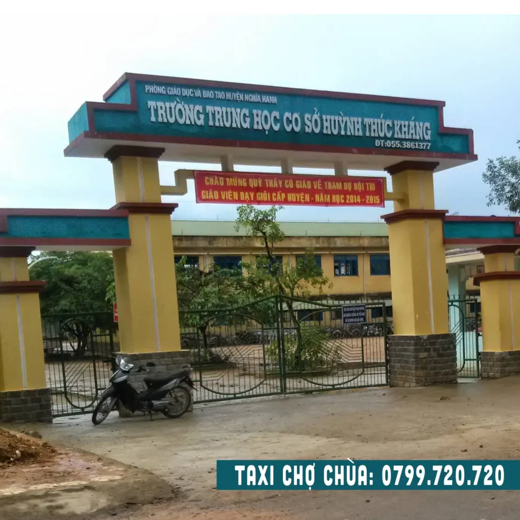 trường thcs huỳnh thúc kháng chợ chùa