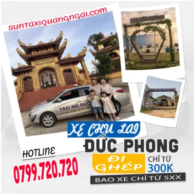 xe đức phong đi chu lai giá rẻ