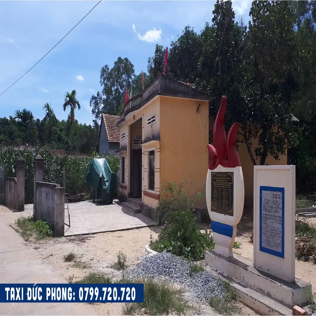 di tích địa đạo Lâm Sơn Đức Phong Mộ Đức Quảng Ngãi đi Chu Lai