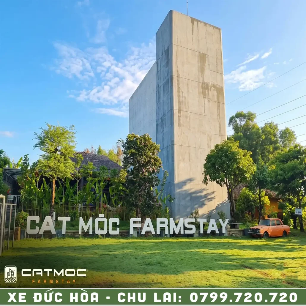 Xe Đức Hòa đi Cát Mộc Farm