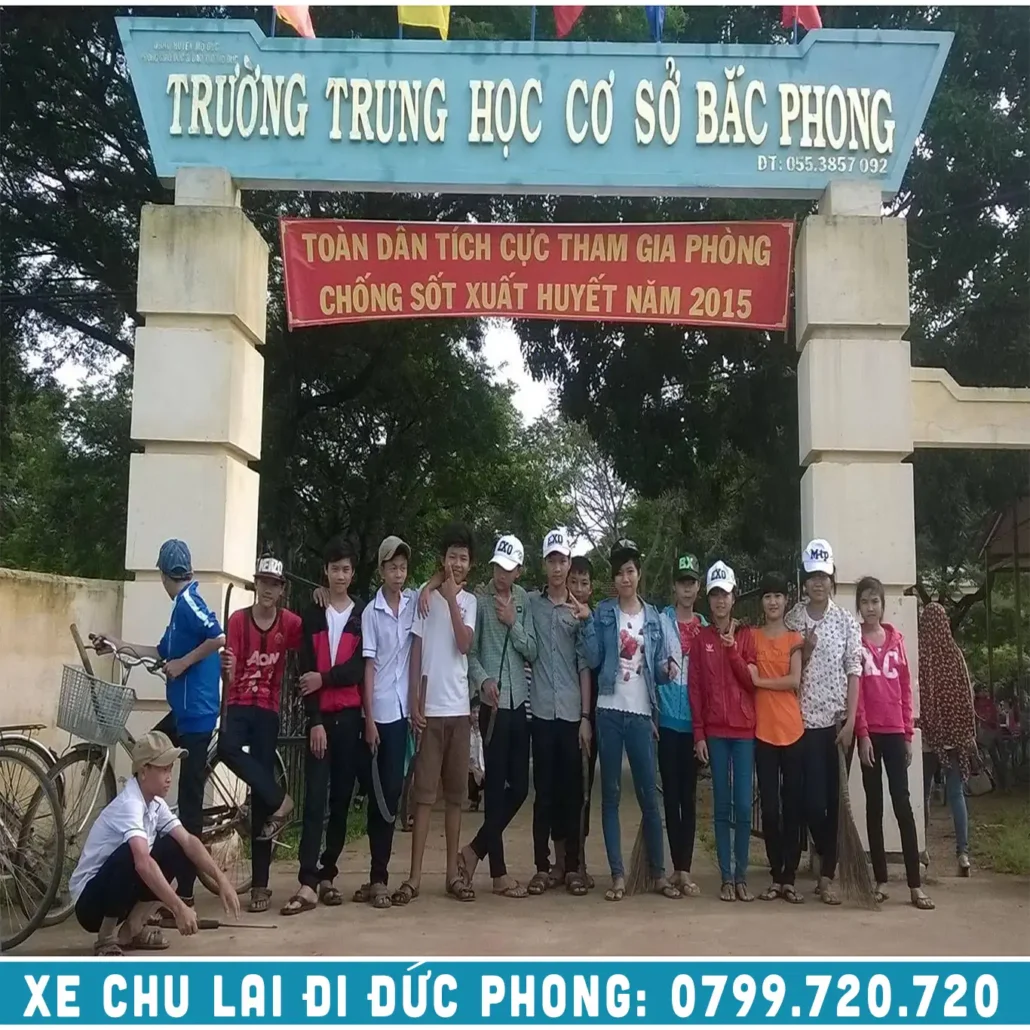 trường trung học cơ sở bắc phong mộ đức quảng ngãi - chu lai